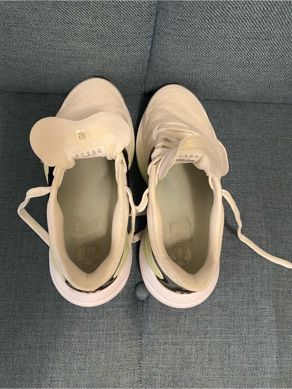 lululemon athletica White and Black Athletic Running Shoes - Picture 6 of 10